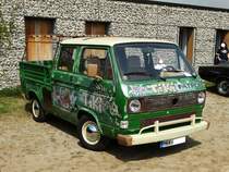 VW T3 bei einen US Car/Oldtimer Treffen am 01.05.16 in Frankfurt am Main Bergen Enkheim