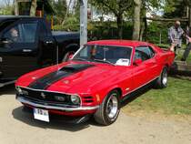 Ein Ford Mustang bei einen US Car/Oldtimer Treffen am 01.05.16 in Frankfurt am Main Bergen Enkheim