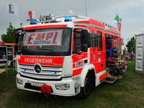 Feuerwehr Stockstadt am Main Mercedes Benz Atego HLF20/16 (Florian Stockstadt 40/2) am 13.05.16 bei der RettMobil in Fulda

