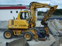 Komatsu PW 110R am 22.07.2007 bei Bettembourg (Lux.)