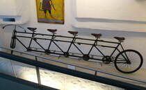 Opel Quintuplet von 1894, dieser Nachbau stammt von 1956, NSU-Museum, Sept.2014