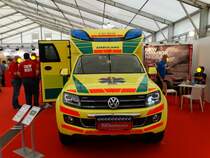 VW Amarok RTW am 13.05.16 auf der RettMobil in Fulda