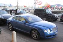 Bentley Continental GT, gesehen am 05.03.2015.