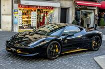 Ferrari 458 Italia schön modifiziert. Foto: 06.03.2016