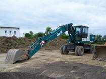 O&K MH 5 compact am 19.08.2007 auf einer Baustelle bei Bitburg