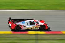 Mitzieher der Nr.44, Manor, Oreca 05 (Nissan) LMP2, für die Fahrer: Tor Graves, Will Stevens,James Jakes am 7.5.2016 bei der FIA WEC 6h Spa Francorchamps