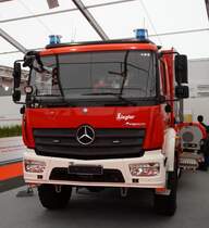 Mercedes Benz LF20 Katastrophenschutz mit Ziegler Aufbau am 13.05.16 auf der RettMobil in Fulda