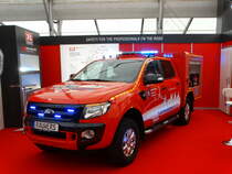 Feuerwehr Ford Ranger am 13.05.16 auf der RettMobil in Fulda