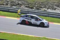Honda Civic TCR, von WestCoast Racing	Honda Civic TCR Fahrer: Gianni Morbidelli, bei der TCR International Series 2016. Hier in Spa Francorchamps am 7.Mai 2016