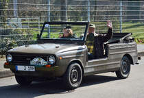 DAF YA-66 Geländewagen, ehemals NL-Armee, in Liblar  26.03.2016