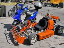 Von der Cart-Bahn auf die Straße. Kempen, 7.5.16