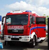 MAN TGL HLF20/16 am 13.05.16 auf der RettMobil in Fulda