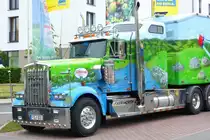 Kenworth-Show-Truck von FÖRSTINA-Brunnen steht im Mai 2016 in Fulda
