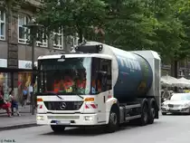 Mercedes-Benz Econic Müllentsorgungsfahrzeug in Hamburg am 29.07.2014