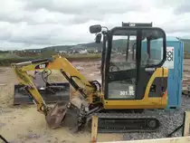 Caterpillar 301.8C aufgenommen am 11.06.2009