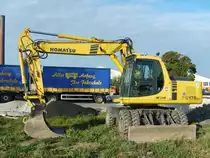 Komatsu PW 170 ES-6 active aufgenommen am 23.09.2007