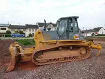 Komatsu D 61 EX-12 am 20.09.2015 auf einer Baustelle in Temmels