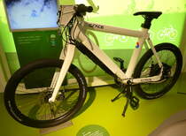 Grace ONE von 2012, zulassungspflichtiges Elektrofahrrad der Grace GmbH&Co.KG Biesenthal, NSU-Museum, Sept.2014