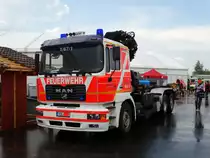 Feuerwehr Fulda MAN WLF3 (Florian Fulda 1/67/1) am 13.05.16 auf der RettMobil in Fulda