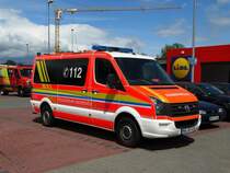 Feuerwehr Nidderau VW Crafter MTF (Florian Nidderau 3-19-1) am 15.05.16 in Maintal 