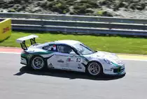Mitzieher der Nr.55 Team Martinet by Alméras, Nicolas Misslin auf Porsche 991 GT3 Cup, Porsche Carrera Cup France, 7.5.2016 in Spa Francorchamps