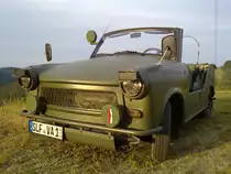 Trabant Kübel Armee

AWZ P 601 A

SLF-VA 1
KvD René Wolfram

Datum 13.3.2013