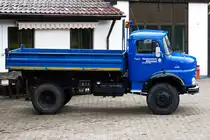 Mercedes 1113 Bj. 1975 Rundhauber Kipper des THW Regen 24.05.2016