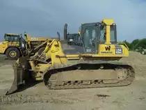 Komatsu D 61 PX-15 auf einer Baustelle in der Nähe von Lüttich (B), 14.06.2009