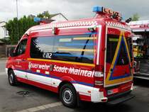 Feuerwehr Maintal Mercedes Benz Sprinter ELW1 (Florian Maintal 1-11-1) am 15.06.16 beim Tag der Offenen Tür in Dörnigheim