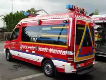 Feuerwehr Maintal Mercedes Benz Sprinter ELW1 (Florian Maintal 1-11-1) am 15.06.16 beim Tag der Offenen Tür in Dörnigheim