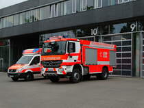 BF Frankfurt am Main Mercedes Benz Actros GTLF5 (Florian Frankfurt 1/25-1) am 25.05.16 in Frankfurt am Main 