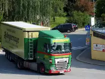 DAF-XF, der Sped. Angermayr; am Weg zur Firmenzentrale; 160527