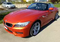 BMW Z4 Roadster, die Baureihe wurde ab 2009 verkauft, April 2016