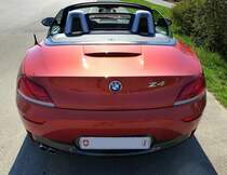 BMW Z4 Roadster, Heckansicht, April 2016