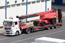 MAN LKW gesehen am Flughafen Düsseldorf 28.5.2016