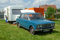 Lada, gesehen beim Oldtimertreffen in Fulda-Harmerz im Juni 2016