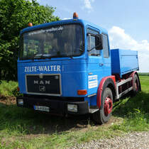 MAN 19.281 gesehen beim Oldtimertreffen in Fulda-Harmerz im Juni 2016