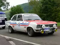 Opel Ascona A 19 SR (Baujahr 1972) bei der Internationalen Saar-Lor-Lux Classique. Start zum zweiten Tag am 28.05.2016 in Trier.