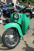 SCHWALBE, gesehen beim Oldtimertreffen in Fulda-Harmerz im Juni 2016
