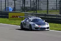 Mitzieher der Nr.2  Jesse VAN KUIJK, Team GP-Elite auf Porsche 991 GT3 Cup, Porsche Carrera Cup Benelux, 7.5.2016 in Spa Francorchamps