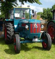 Hanomag Brillant 600 abgestellt bei der Oldtimerveranstaltung in Fulda-Harmerz im Juni 2016