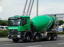 R.Kühn Mercedes Benz Arocs Betonmischer am 08.06.16 in Frankfurt am Main