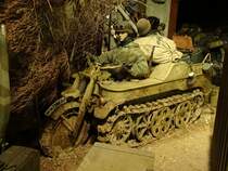 NSU Kettenkrad HK 101 Sd.Kfz. 2 im Nationalen Museum für Militärgeschichte in Diekirch, 11.03.2016