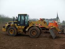 Caterpillar 962G auf einer Baustelle bei Echternach (Lux.), 01.01.2008