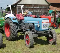 Eicher, abgestellt bei der Oldtimerveranstaltung in Fulda-Harmerz im Juni 2016