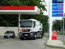 MAN TGX am 11.06.16 in Mainz