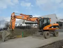 Caterpillar M 315C am 01.02.2009 in der Nähe von Wormeldange (Lux.)