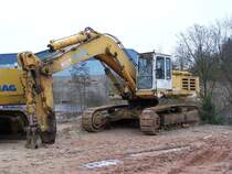 Demag H 55 am 26.02.2006 in der Nähe von Colmar/Berg (Lux.)