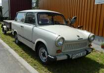 Trabant 601, gesehen bei der Oldtimerveranstaltung in Fulda-Harmerz im Juni 2016