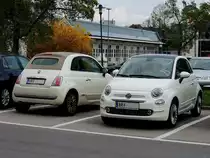 FIAT-500 von Hinten u. Vorne; 160414